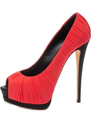 Giuseppe Zanotti Vintage Pre-owned 140mm puched pumps - Red