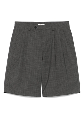 Carter Young Roy pleated shorts - Grey