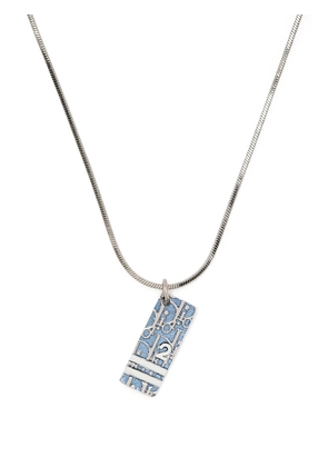 Christian Dior Pre-Owned Trotter pendant necklace - Silver