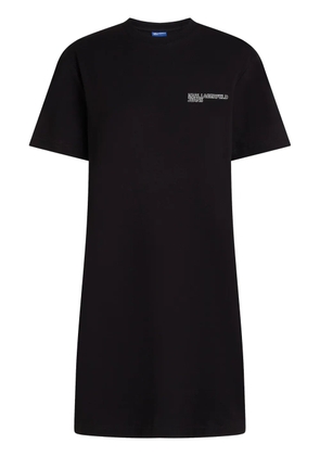 Karl Lagerfeld Jeans logo-print T-shirt dress - Black