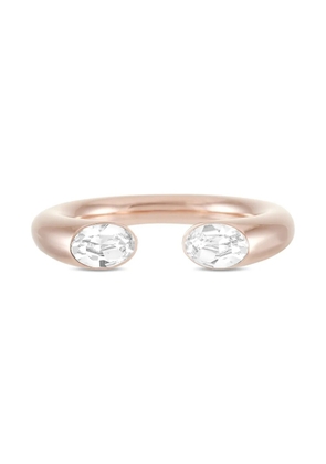 Calvin Klein Vintage crystal-embellished ring - Pink
