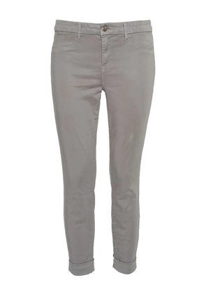J Brand pre-owned cotton trousers - Grey
