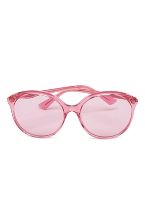 Gucci Pre-Owned round-frame sunglasses - Pink