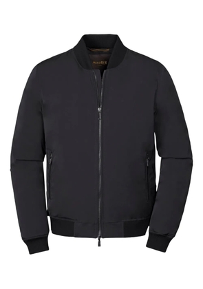 Moorer zip-up bomber jacket - Black