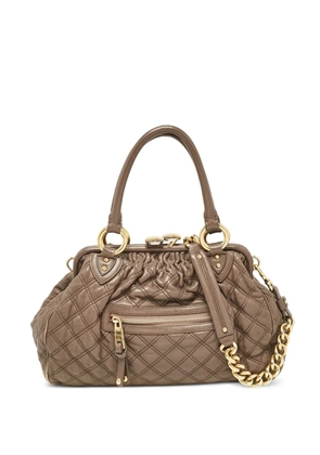 Marc Jacobs Vintage quilted leather tote bag - Brown