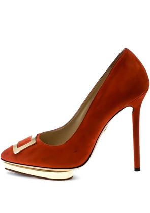 Charlotte Olympia pre-owned 120mm Fairest Of Them All pumps - Red