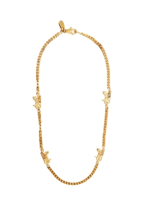 Celine Pre-Owned 1980-1999 horse-carriage necklace - Gold