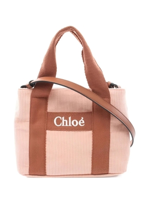 Chloé Pre-Owned 2020s corduroy tote bag - Pink