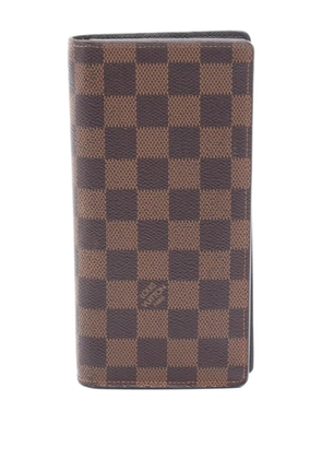 Louis Vuitton Pre-Owned 2019 Damier Ebene bi-fold wallet - Brown