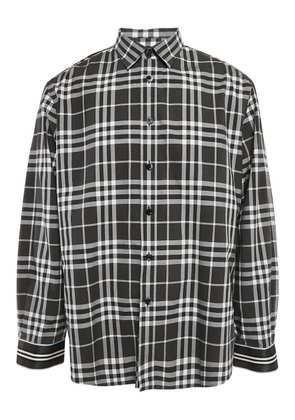 Burberry Pre-Owned checked shirt - Black