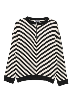 Gianfranco Ferré Pre-Owned 2000s striped sweater - Neutrals
