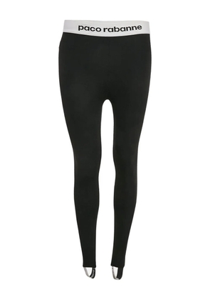 Paco Rabanne Pre-Owned logo joggers - Black