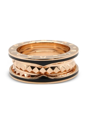 Bvlgari Pre-Owned 10's 18kt rose gold B-zero1 Lock ring