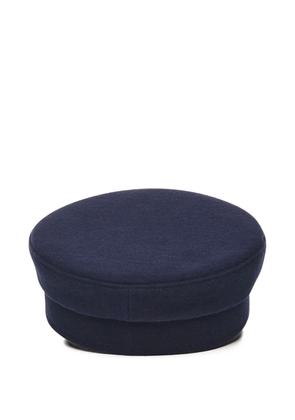 Ruslan Baginskiy cross logo baker boy hat - Blue