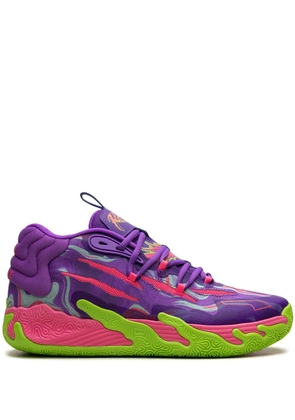PUMA MB.03 Toxic 'Purple Glimmer/Green Gecko' sneakers