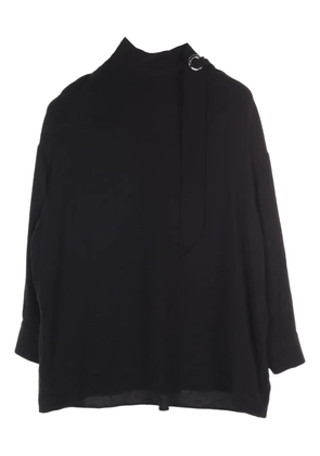 Hermès Pre-Owned 2010s silk blouse - Black