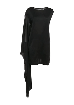 Maison Martin Margiela Pre-Owned asymmetric mini dress - Black