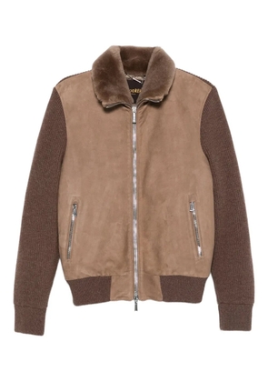 Moorer zip jacket - Brown