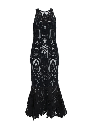 Simkhai lace tulle dress - Black