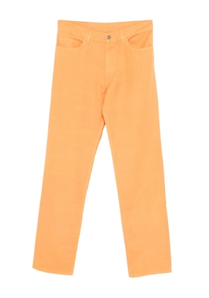 Loro Piana Pre-Owned 2010s cotton-linen trousers - Orange