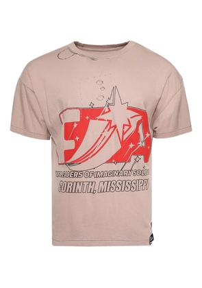 RRR123 cotton T-shirt - Pink