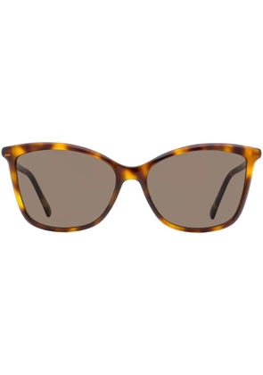 Jimmy Choo Eyewear Ba tortoiseshell-frame sunglasses - Brown