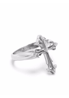 Emanuele Bicocchi Fleury Cross ring - Silver