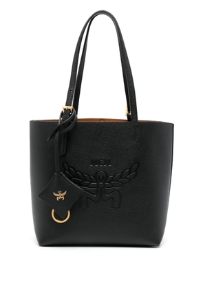 MCM Himmel leather tote bag - Black