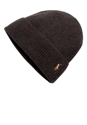 Polo Ralph Lauren Polo Pony motif cuff beanie - Brown