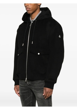 Moose Knuckles hooded zip jacket - Black