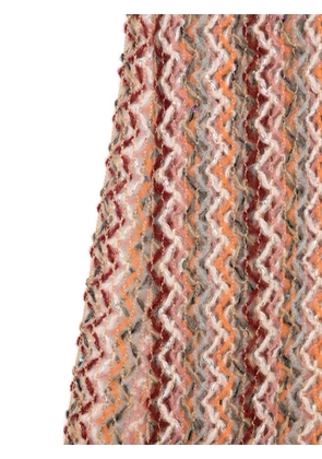 Missoni fringed scarf - Orange