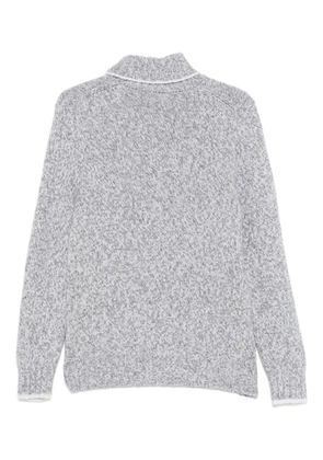 Gran Sasso turtleneck wool sweater - Grey