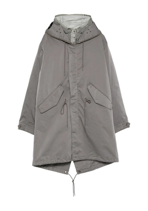 C.P. Company Micro Kei hooded drawstring coat - Grey