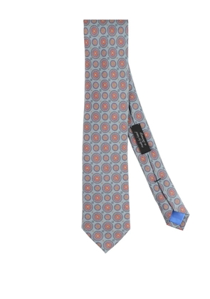ASCOT patterned tie - Grey