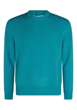 SEVEN GAUGE ribbed crew-neck sweater - Blue