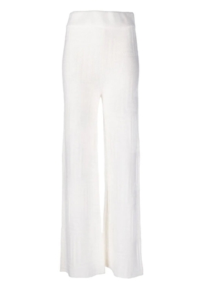 Lanvin knitted cashmere trousers - Neutrals