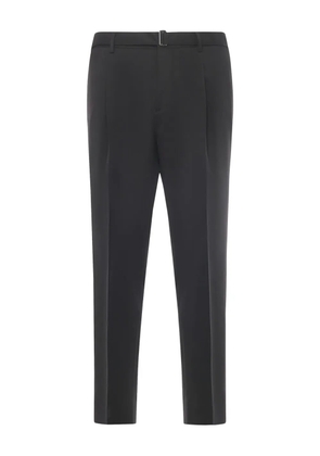 BE ABLE belt-loops trousers - Black