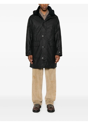 Barbour Beaudale corduroy-hooded trench - Blue