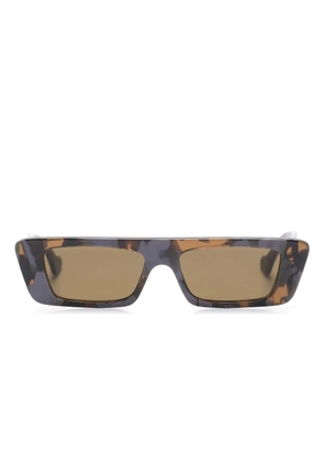 Gucci Eyewear tortoiseshell rectangle-frame sunglasses - Purple