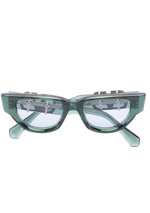 VALENTINO GARAVANI EYEWEAR VLogo Signature cat-eye sunglasses - Green