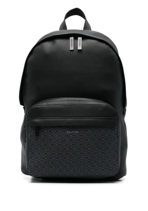 Calvin Klein logo-print backpack - Black