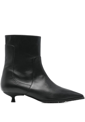 Fratelli Russo 35mm pointed-toe ankle boots - Black