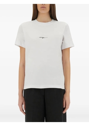 MSGM logo-print t-shirt - White