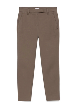 Brunello Cucinelli slim-fit trousers - Green