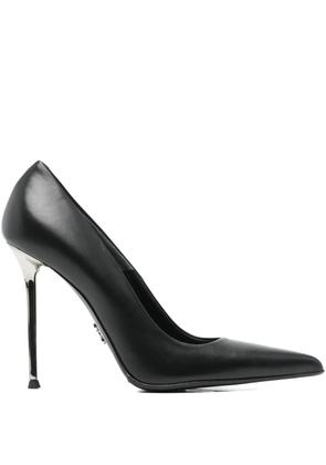 Sergio Levantesi 100mm Ley56 pointed-toe stiletto pumps - Black