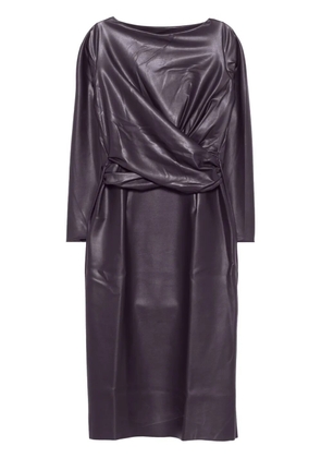 CHIARA BONI La Petite Robe Camelia midi dress - Purple