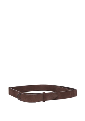 Orciani leather belt - Brown