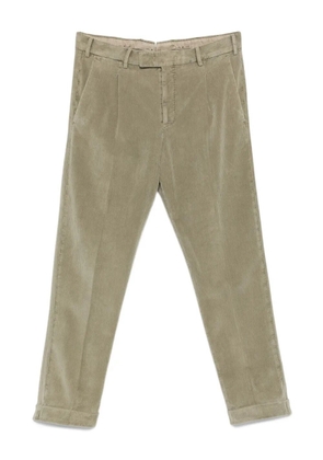 PT Torino pleated corduroy trousers - Green
