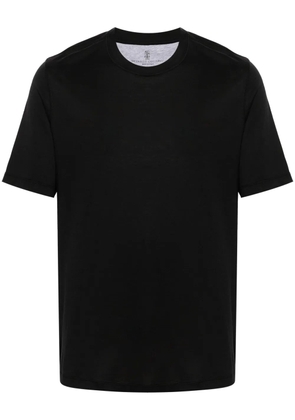 Brunello Cucinelli crew-neck short-sleeve T-shirt - Black