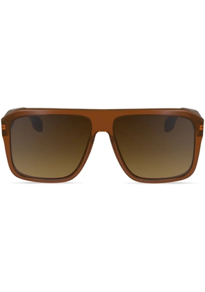 Victoria Beckham Eyewear pilot-frame sunglasses - Brown